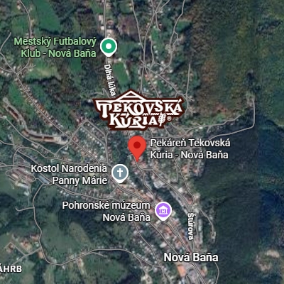 Mapa k Tekovskej kúrii